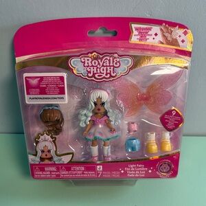 Royale High Light Fairy Series 2 Doll, Girl 4” Doll Toy, Mix & Match Accessories